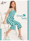 Sea Green Arya Dream Baby Kids Western Wear Poli Rayon Digital Printed Wear 805